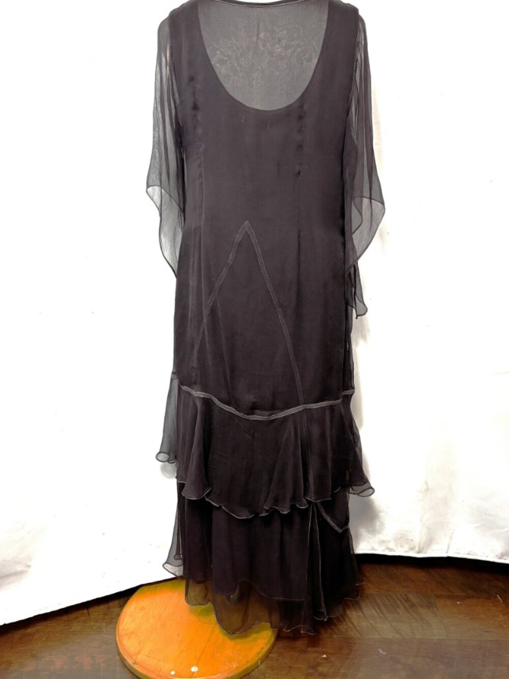 VTG Nataya Bridgerton Daisy Buchanan Style Edwardian Romantic Dress Sz XL - Picture 6 of 15